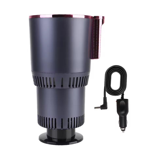 2-in-1 Car Cup Cooler and Warmer | Smart Auto Cup Holder with LED Display | Touch Control Drink Temperature Regulator